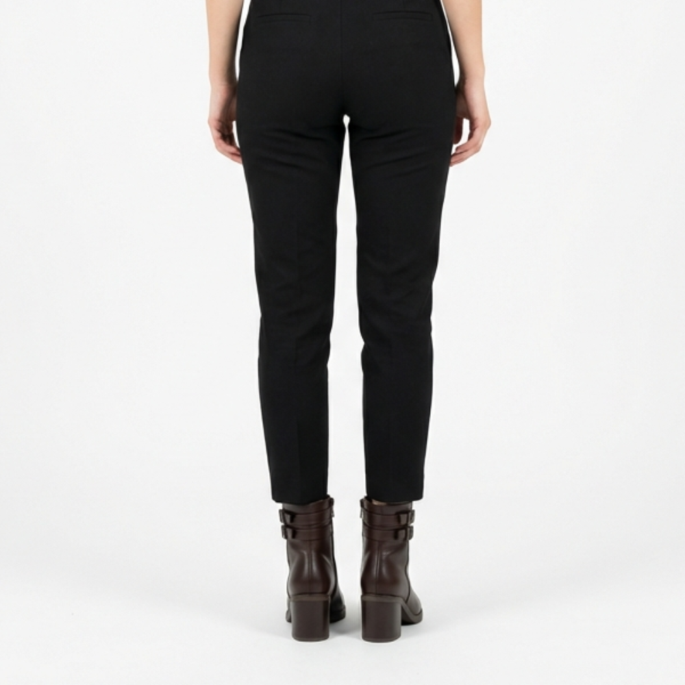 Bottines à Talon Carré – Marron – Similicuir – Femme